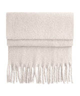 Fluffy scarf — Natural Stone