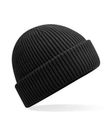 Wind-resistant breathable elements beanie — Black