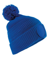 Fan patch beanie — Bright Royal