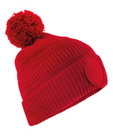 Fan patch beanie — Classic Red