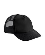 Junior vintage snapback trucker — Black/Black