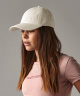 Organic cotton 6-panel dad cap — lifestyle