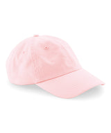 Organic cotton 6-panel dad cap — Powder Pink