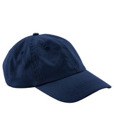 Junior low-profile 6-panel dad cap — Navy
