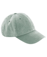 Junior low-profile vintage cap — Vintage Sage Green
