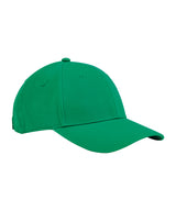 EarthAware® junior classic organic cotton 6-panel cap — Kelly Green