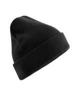 Organic cotton original cuffed beanie — Black