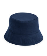 Junior organic cotton bucket hat — Navy