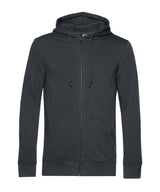 B&C Inspire Zipped Hood — Asphalt