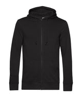 B&C Inspire Zipped Hood — Black Pure