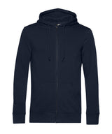 B&C Inspire Zipped Hood — Navy Blue