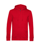 B&C Inspire Zipped Hood — Red