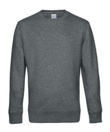 B&C KING Crew Neck — Heather Mid Grey