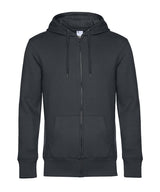 B&C KING Zipped Hood — Asphalt*
