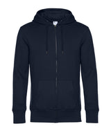 B&C KING Zipped Hood — Navy Blue*