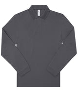 B&C My Polo 180 LSL — Dark Grey*