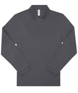 B&C My Polo 210 LSL — Dark Grey