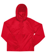 B&C Reset lined windbreaker — Red