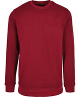 Basic crew neck — Burgundy