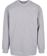 Basic crew neck — Heather Grey