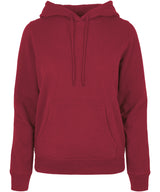 Women's basic hoodie — Burgundy