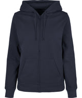 Women’s basic zip hoodie — Navy