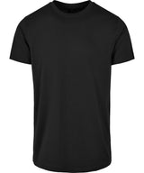 Basic round neck tee — Black