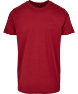 Basic round neck tee — Burgundy