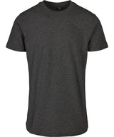 Basic round neck tee — Charcoal