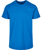 Basic round neck tee — Cobalt Blue