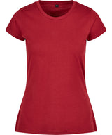 Women's basic tee — Burgundy