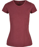 Women's basic tee — Cherry