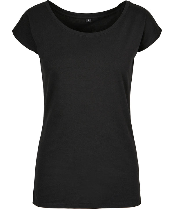 Women's wide neck tee