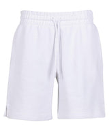 Women’s basic sweat shorts — White