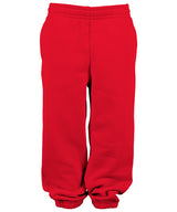 Kids basic sweatpants — City Red