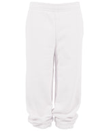 Kids basic sweatpants — White