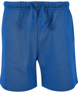 Kids basic sweat shorts — Intense Blue