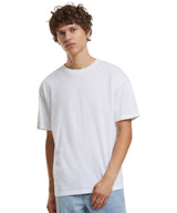 Light basic loose tee — lifestyle