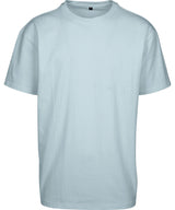 Light basic loose tee — Powder Blue