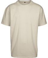 Light basic loose tee — White Sand