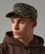Camo Army cap — lifestyle