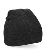 Two-tone pull-on beanie — Charcoal