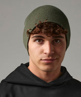 Two-tone pull-on beanie — lifestyle