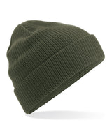 Organic cotton beanie — Olive Green