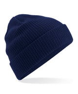 Organic cotton beanie — Oxford Navy