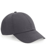 Organic cotton 6-panel cap — Graphite Grey