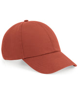 Organic cotton 6-panel cap — Terracotta