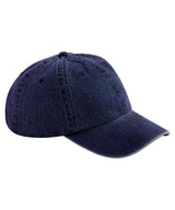 Denim cap — Indigo