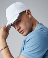 Authentic 5-panel cap - piped peak — lifestyle