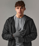 Softshell sports tech gloves — lifestyle